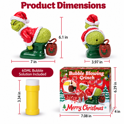 Farting Grinch Bubble