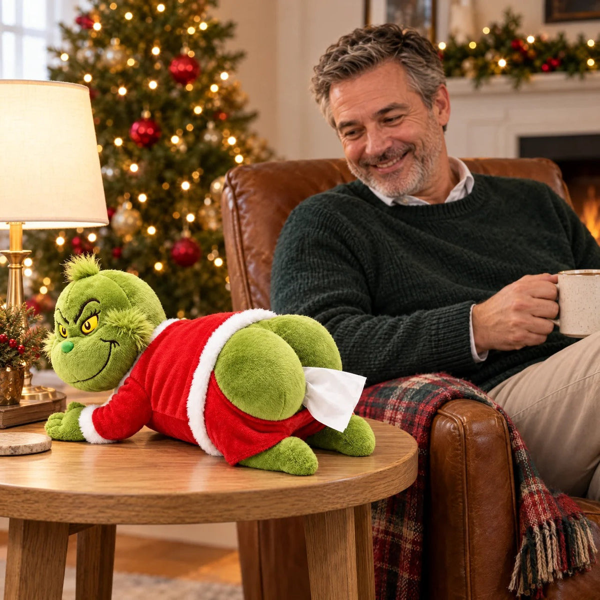 Grinch Tissue Holder